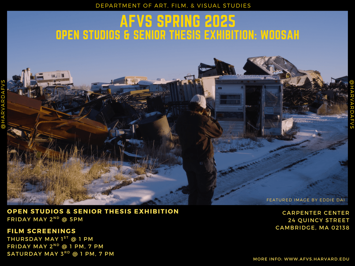 Art, Film, & Visual Studies: Open Studios 2025
